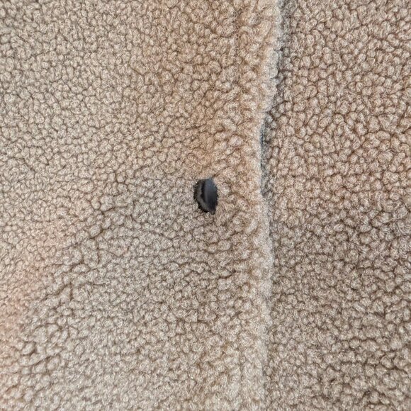 Steve Madden Size Medium Florence Bomber Jacket Faux Leather Varsity Snap - Picture 4 of 13